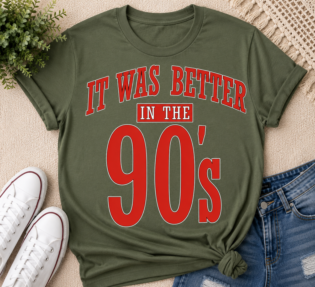 It Was Better In The 90’s | Adult Graphic Shirt, Sweatshirt & Hoodie