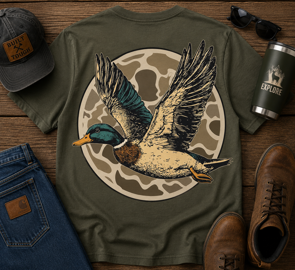 Hunting Duck | Adult Graphic Shirt, Sweatshirt & Hoodie