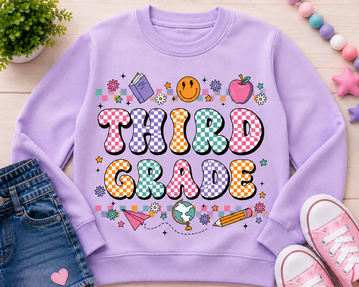 Back To School Third Grade | T-Shirts, Sweatshirt & Hoodie