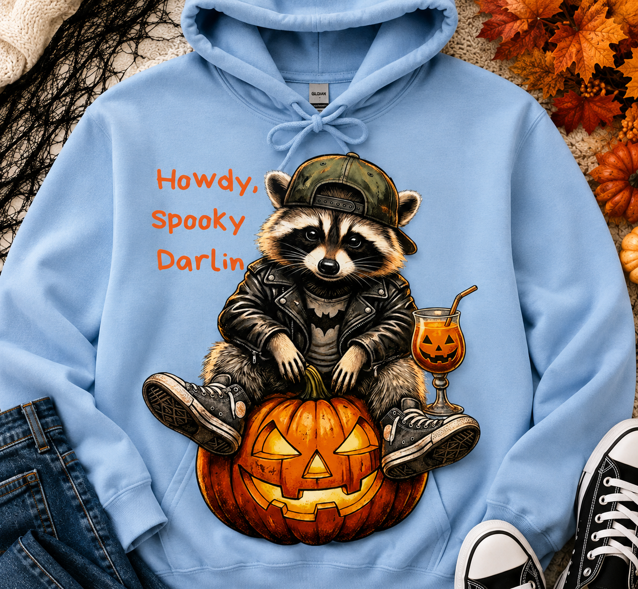 Howdy. Spooky. Darlin | Adult Graphic Shirt, Sweatshirt & Hoodie