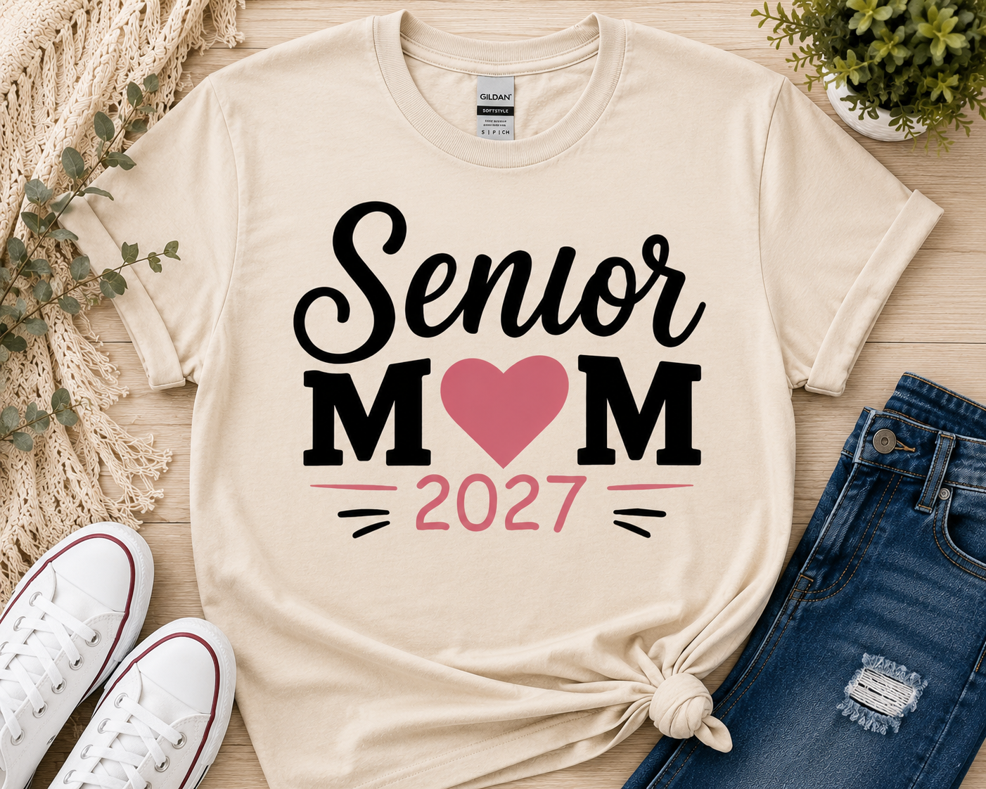 Senior Mom 2027 | T-Shirts, Sweatshirt & Hoodie