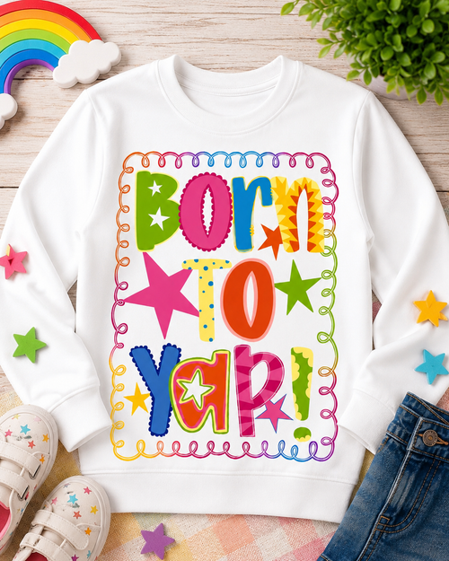 Born To Yap|Kids Graphic T-shirt, Sweatshirt & Hoodie