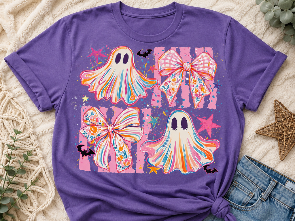 Ghost and Bows | T-Shirts, Sweatshirt & Hoodie
