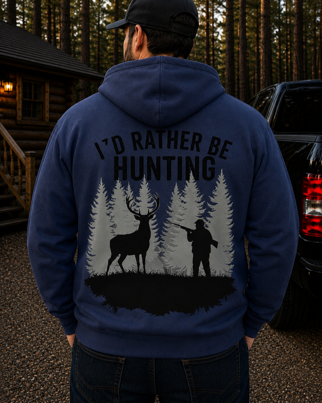 I’d Rather Be Hunting | Adult Graphic Shirt, Sweatshirt & Hoodie