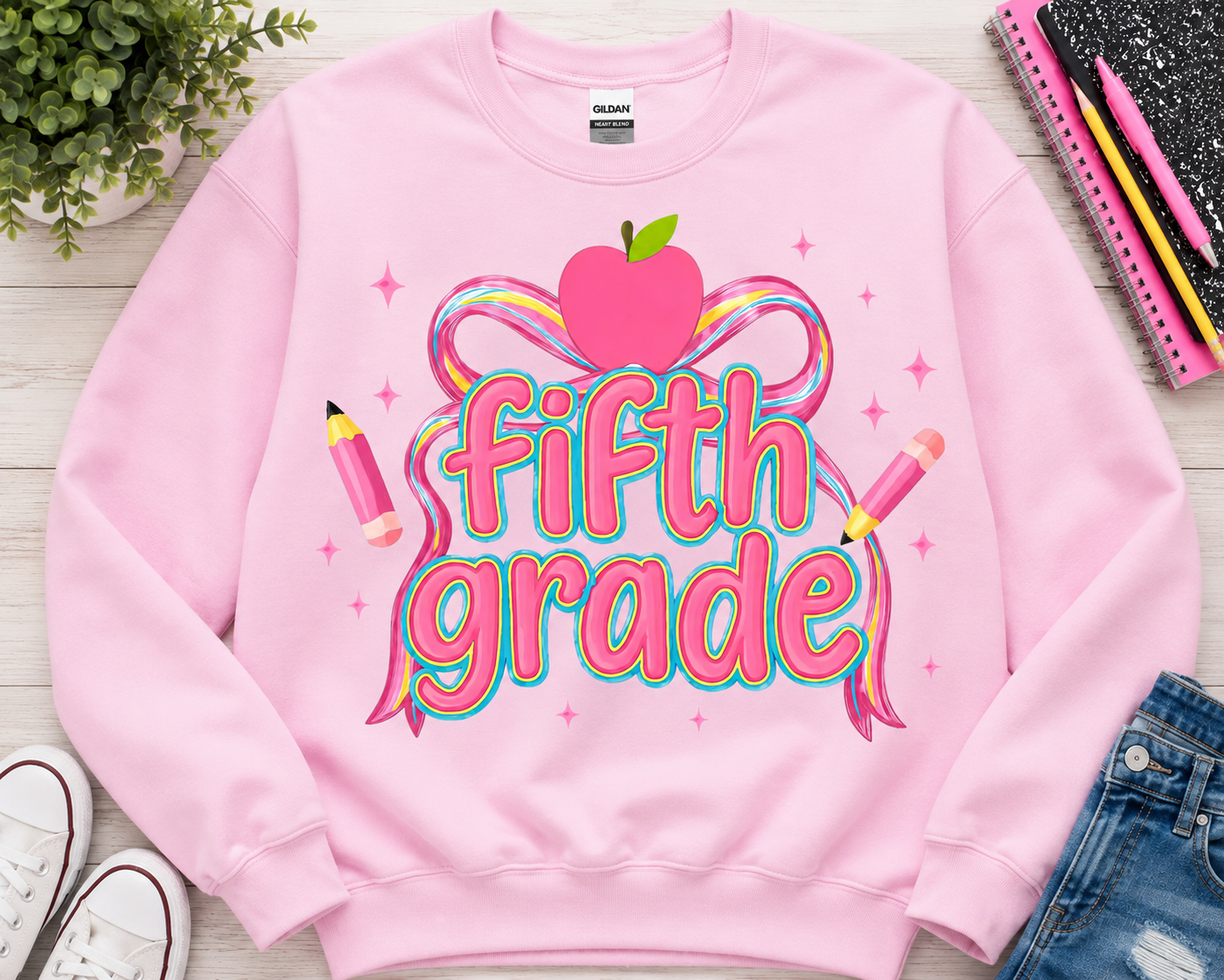 Back To School Fifth Grade | T-Shirts, Sweatshirt & Hoodie