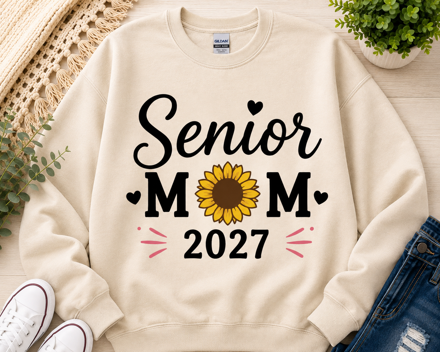 Senior Mom 2027 | T-Shirts, Sweatshirt & Hoodie