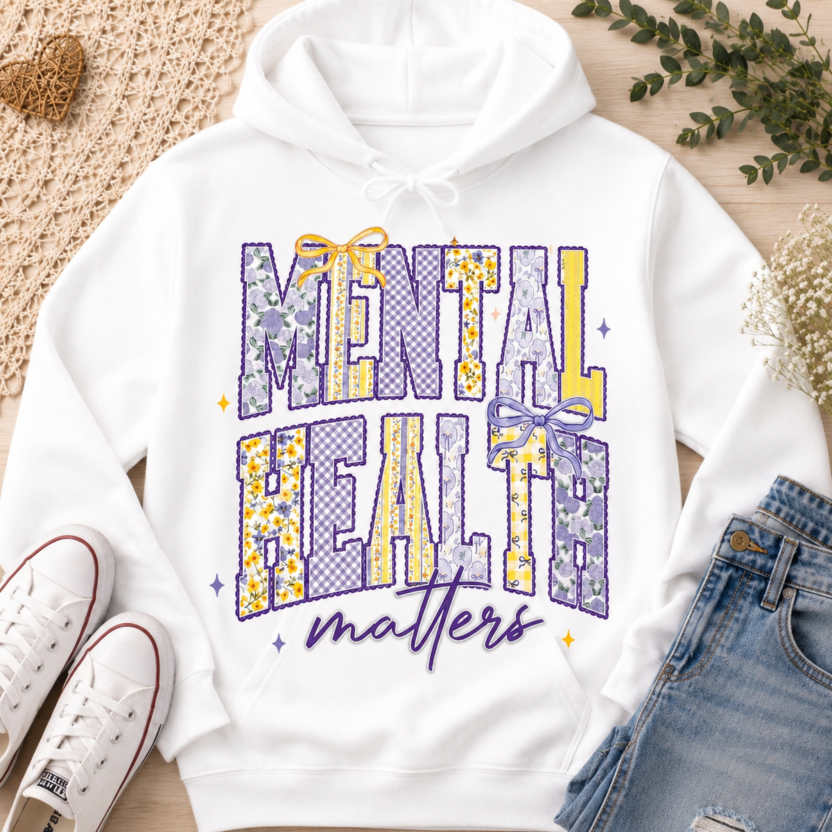 Mental Health Matters|Adult Graphic Shirt, Sweatshirt & Hoodie