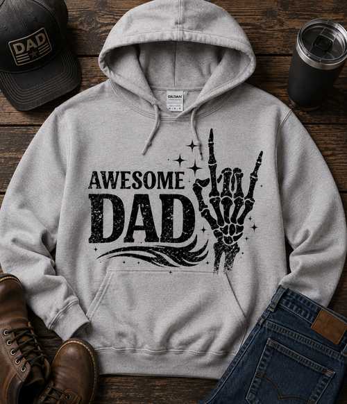 Awesome Dad | Adult Graphic Shirt, Sweatshirt & Hoodie