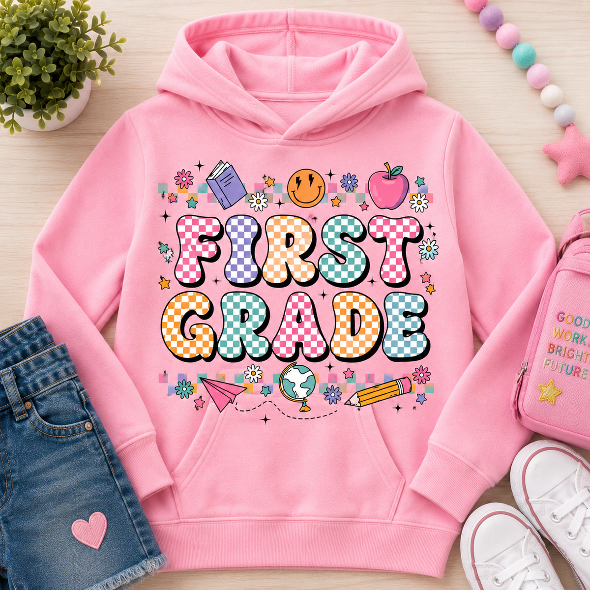 Back To School First Grade | T-Shirts, Sweatshirt & Hoodie