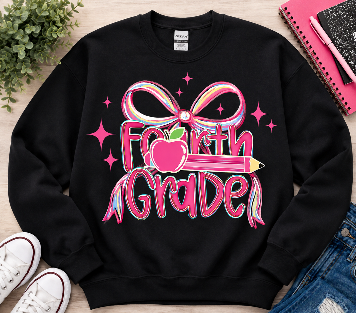 Back To School Fourth Grade | T-Shirts, Sweatshirt & Hoodie
