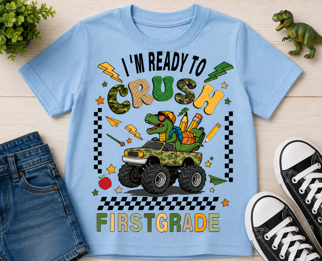 Back To School First Grade| T-Shirt, Sweatshirt & Hoodie
