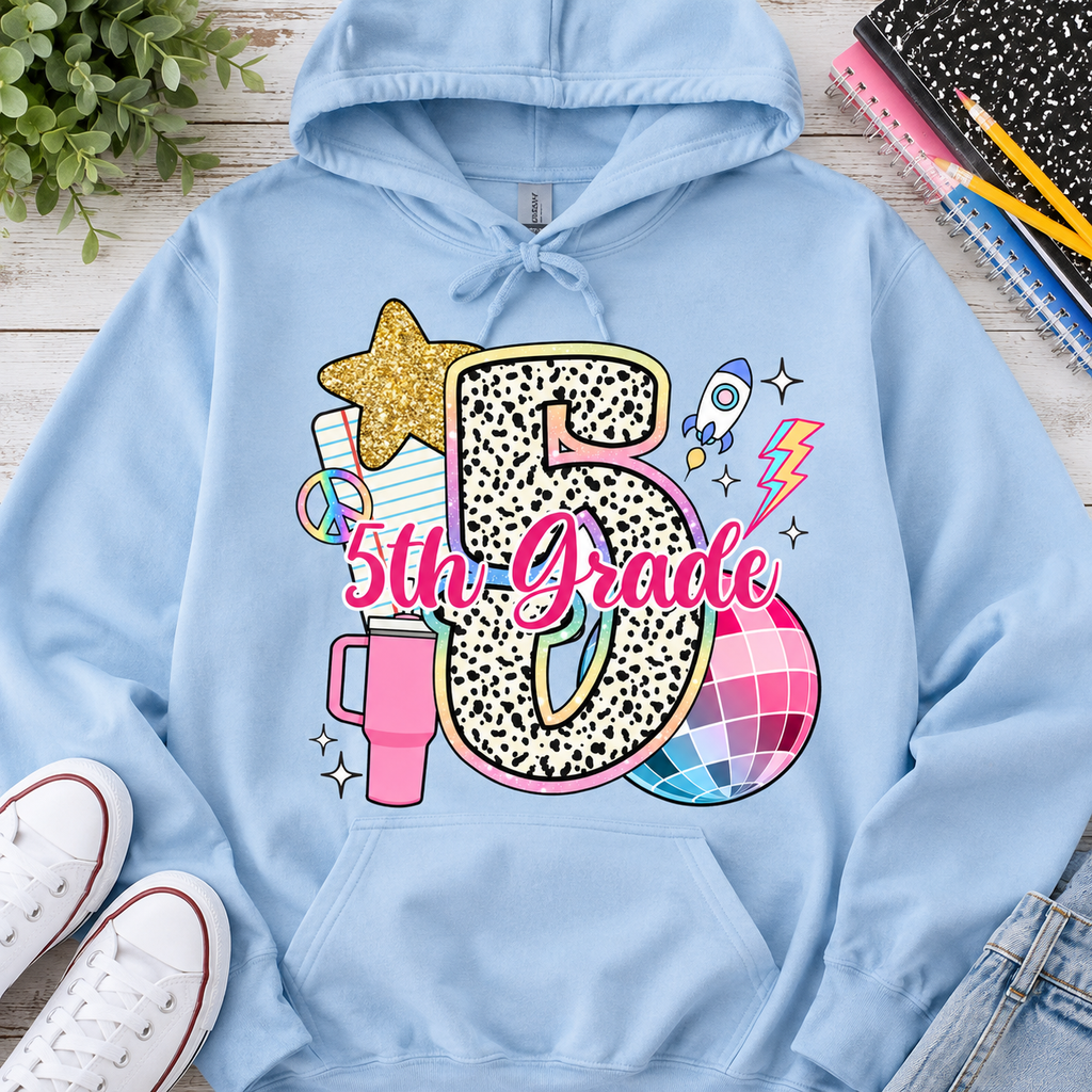 Back To School Fifth Grade | T-Shirts, Sweatshirt & Hoodie