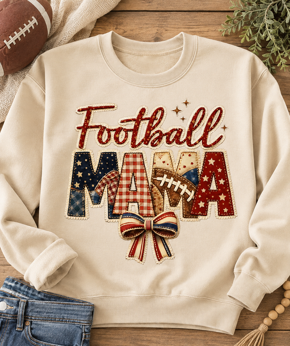 Football Mom | Adult Graphic Shirt, Sweatshirt & Hoodie