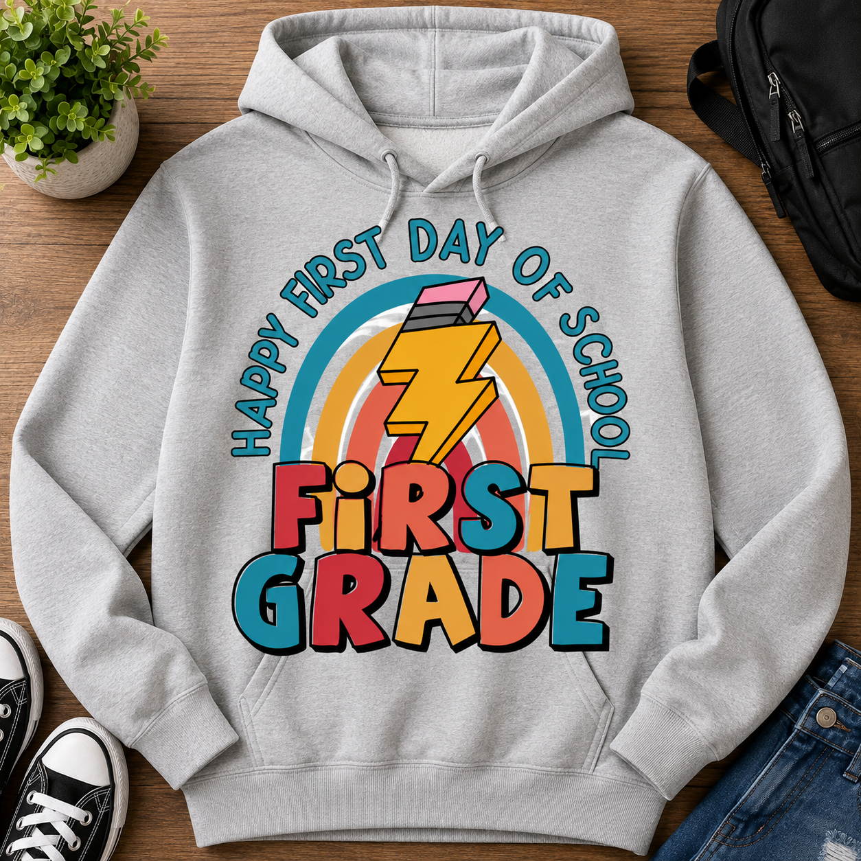 Back To School First Grade | T-Shirts, Sweatshirt & Hoodie