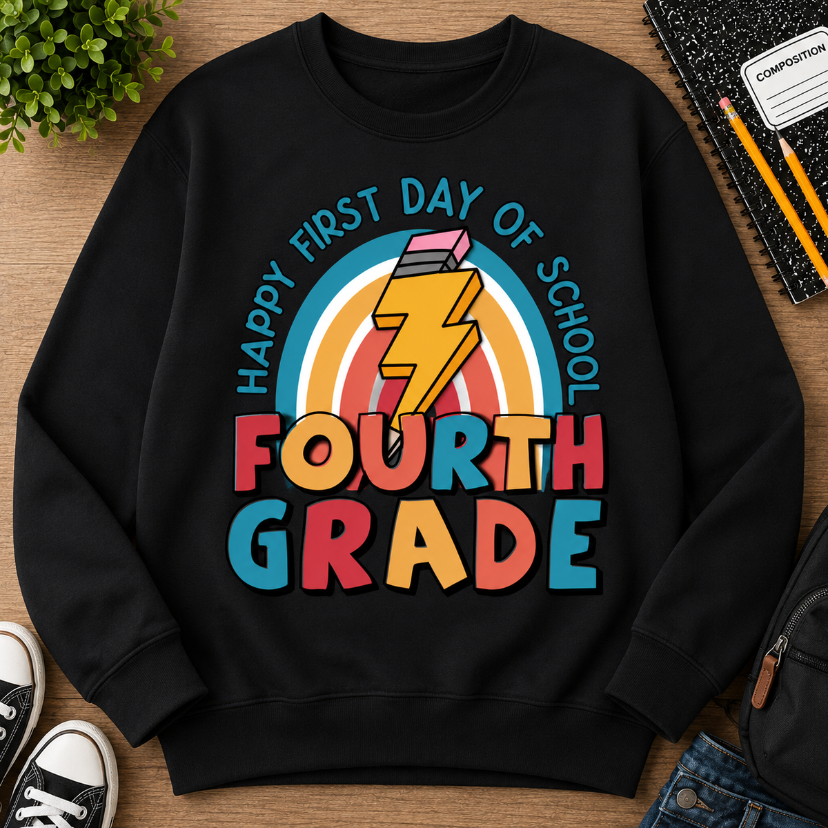 Back To School Fourth Grade | T-Shirts, Sweatshirt & Hoodie