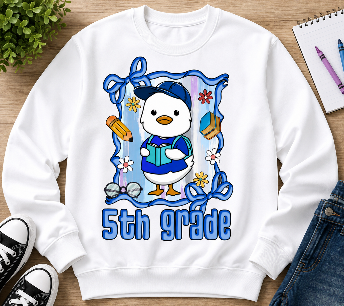 Back To School Fifth Grade| T-Shirts, Sweatshirt & Hoodie