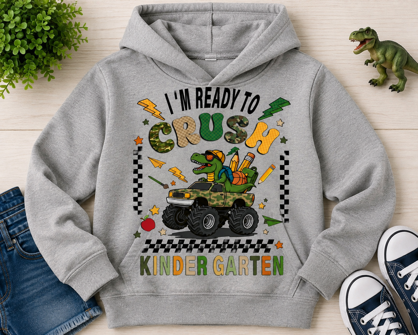 Back to School Kindergarten| Graphic T-Shirt, Sweatshirt & Hoodie
