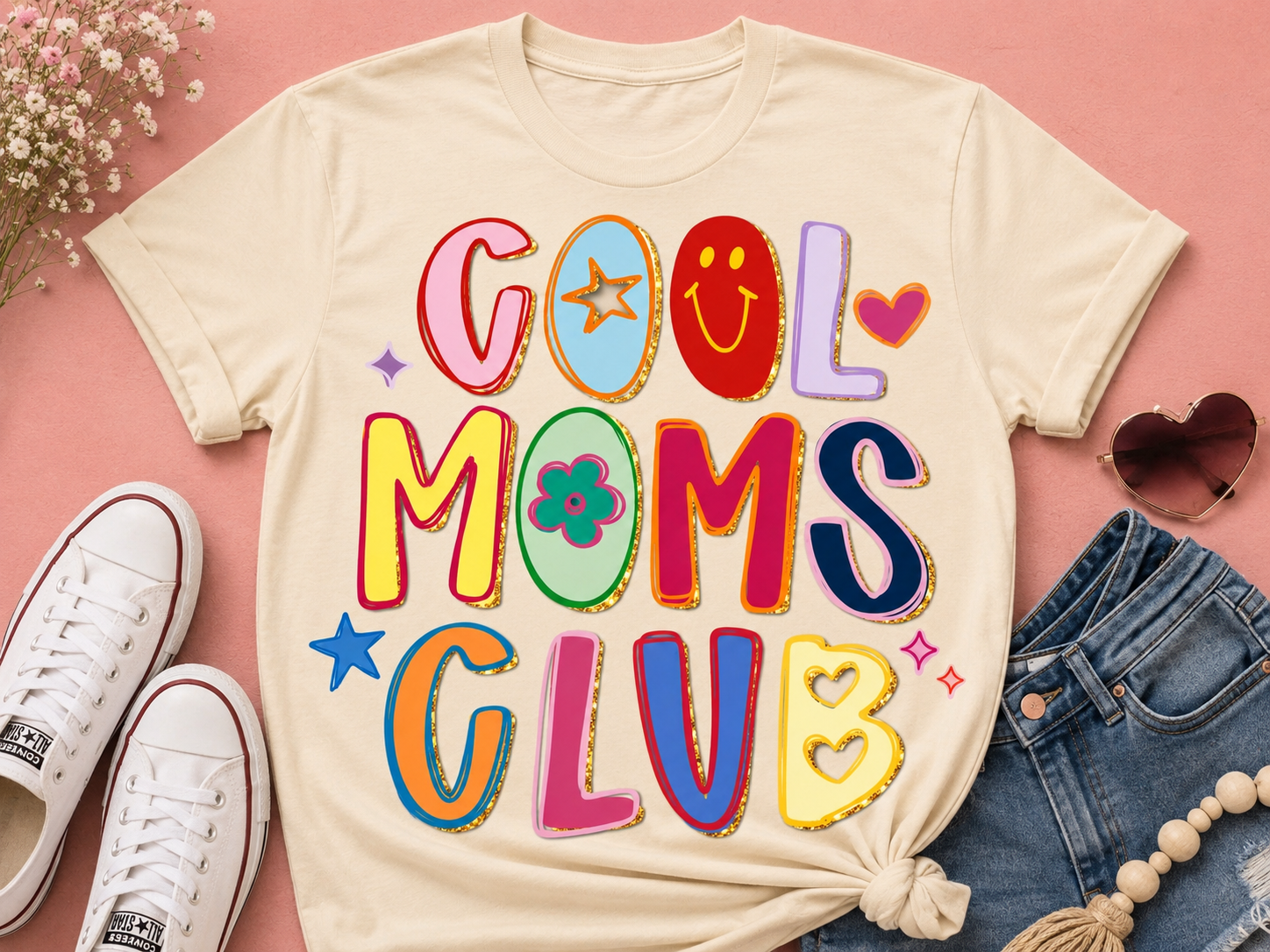 Cool Moms Club | Adult Graphic Shirt, Sweatshirt & Hoodie