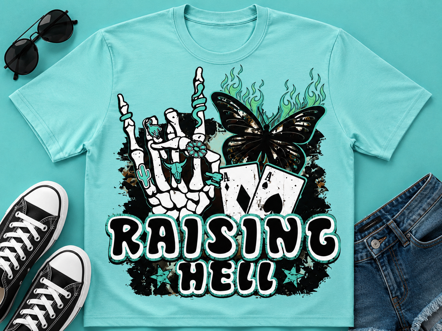 Raising Hell| Adult Graphic Shirt, Sweatshirt & Hoodie