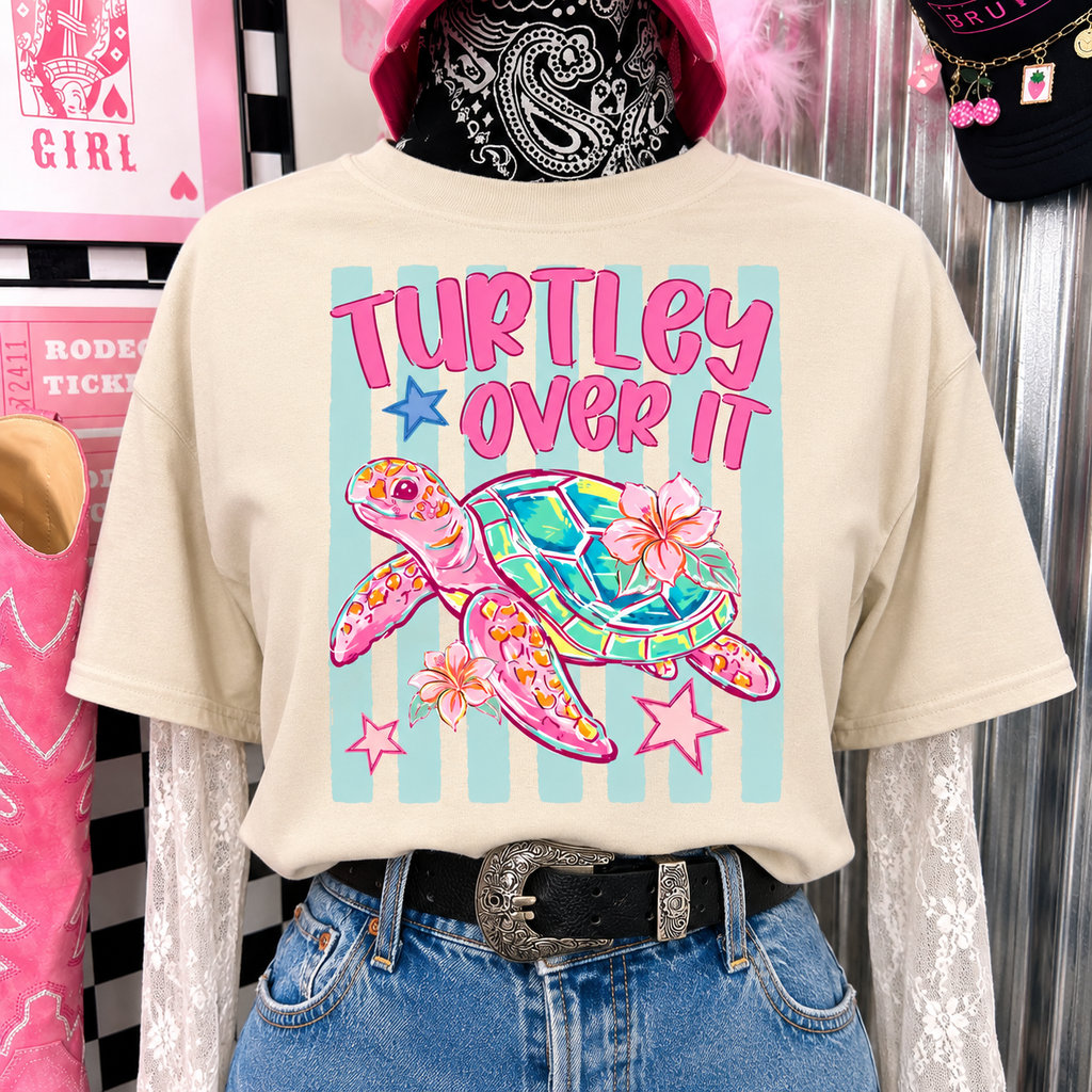 Turtley over it| Adult Graphic Shirt, Sweatshirt & Hoodie