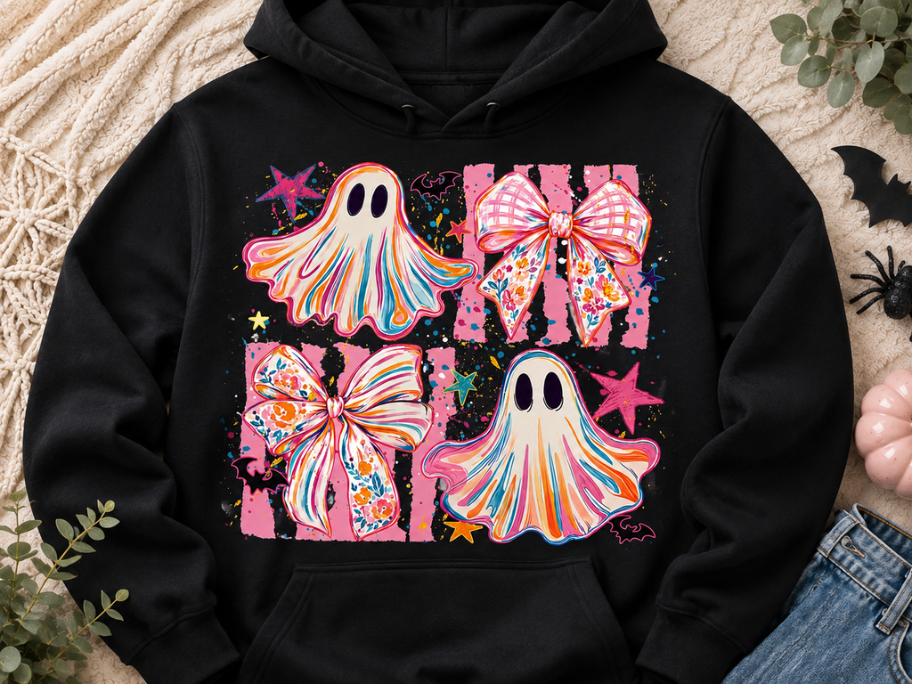 Ghost and Bows | T-Shirts, Sweatshirt & Hoodie