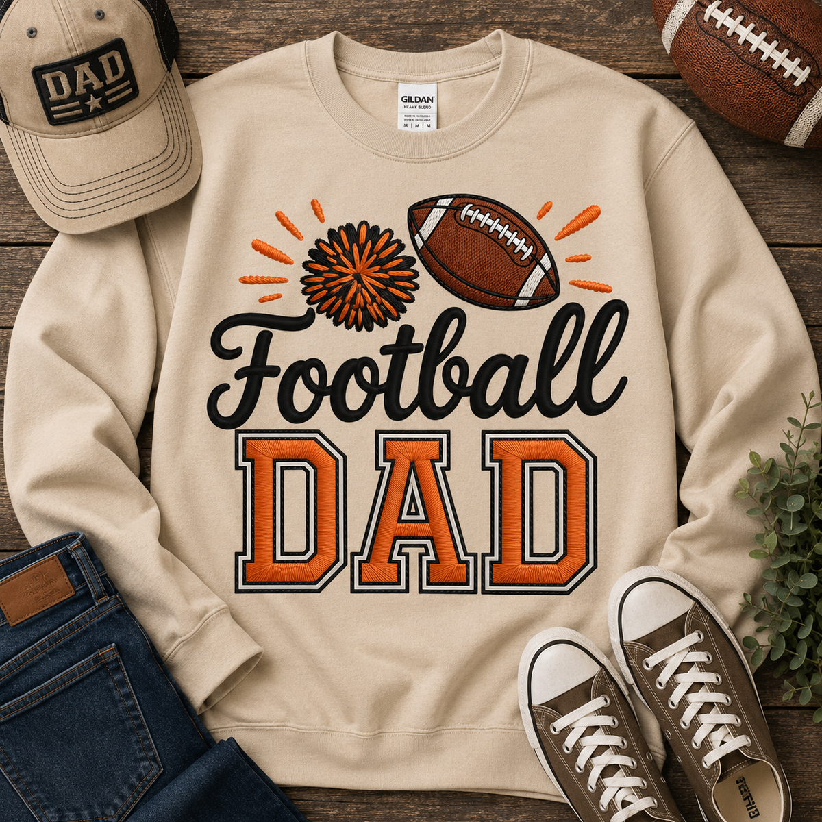 Football Dad | Adult Graphic Shirt, Sweatshirt & Hoodie