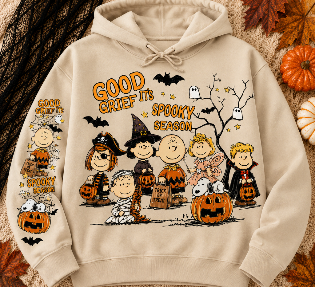 Snoopy Halloween | Adult Graphic Long Sleeve Shirt, Sweatshirt & Hoodie