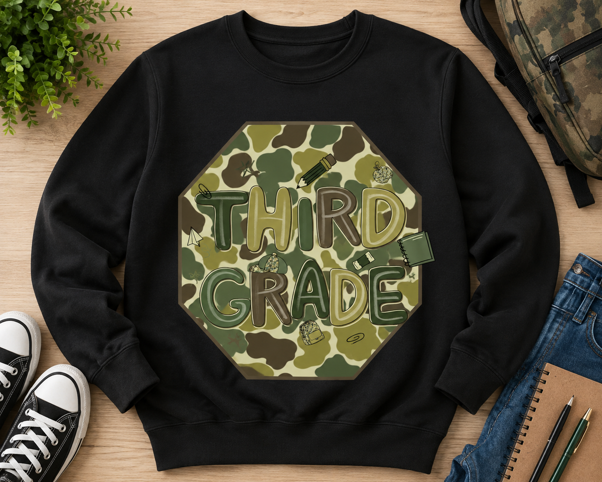 Back To School Third Grade| T-Shirts, Sweatshirt & Hoodie