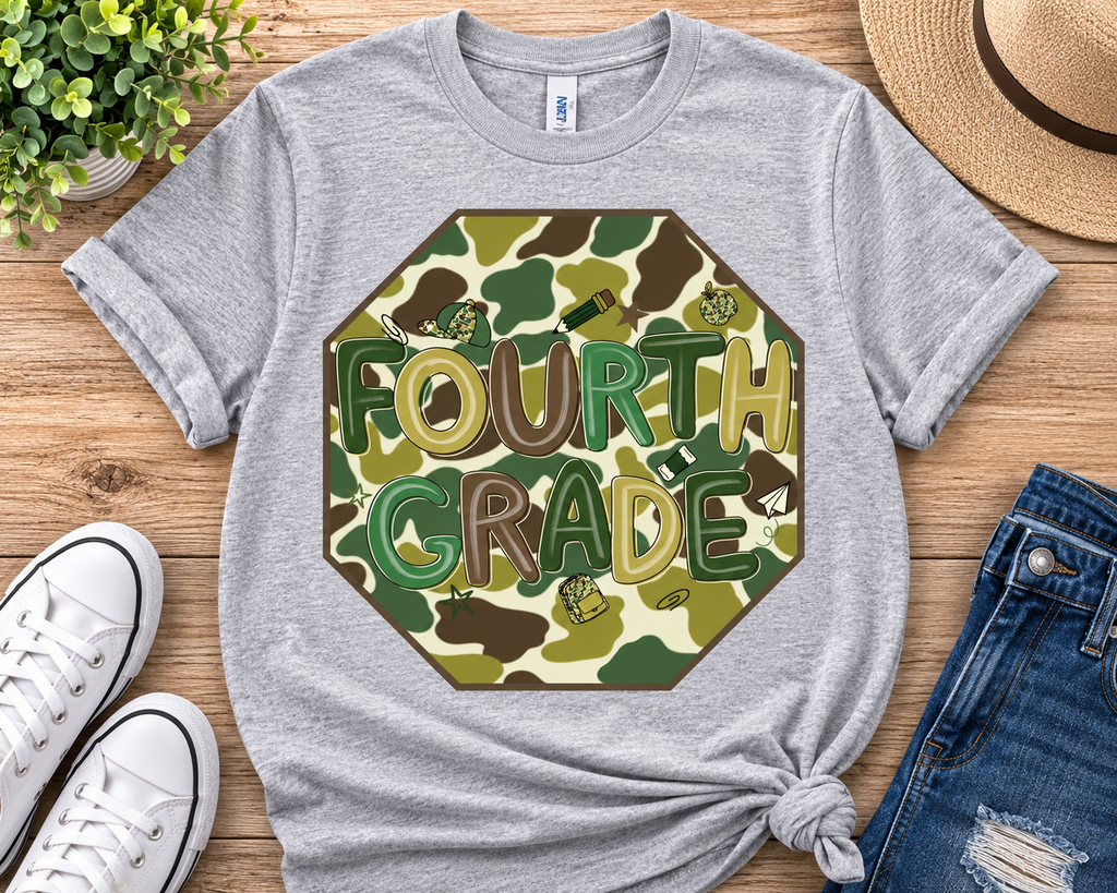 Back To School Fourth Grade| T-Shirts, Sweatshirt & Hoodie