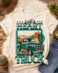 I Got A Heart Like A Truck| Kids Graphic T-Shirt, Sweatshirt & Hoodie