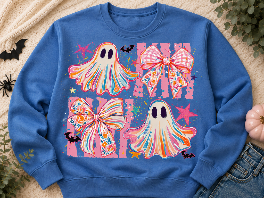 Ghost and Bows | T-Shirts, Sweatshirt & Hoodie