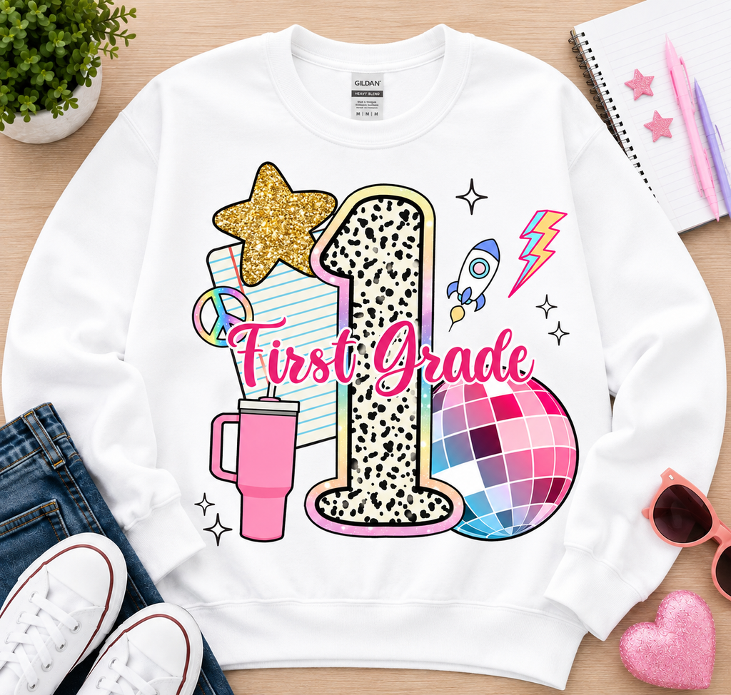 Back To School First Grade | T-Shirts, Sweatshirt & Hoodie