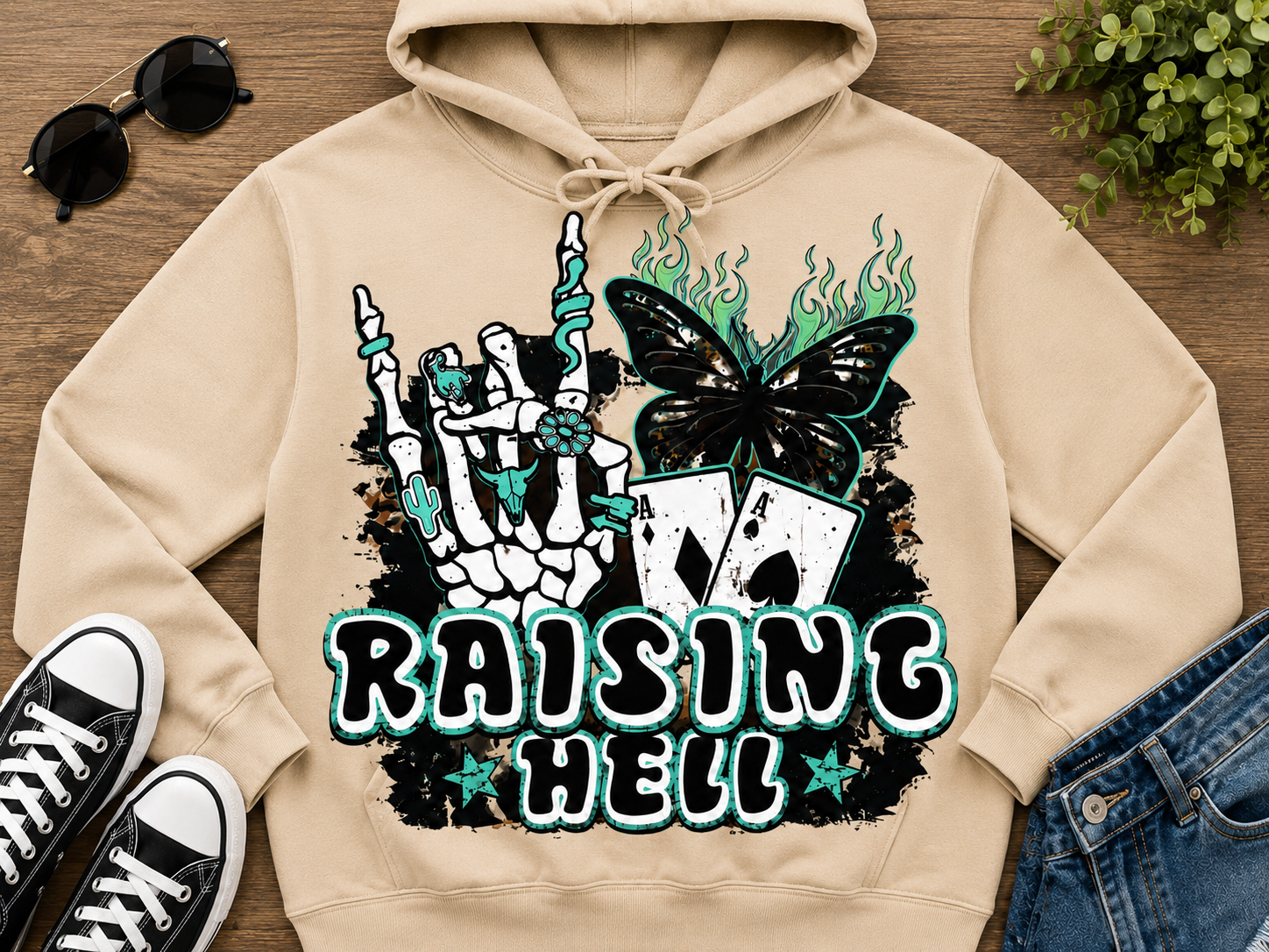 Raising Hell| Adult Graphic Shirt, Sweatshirt & Hoodie