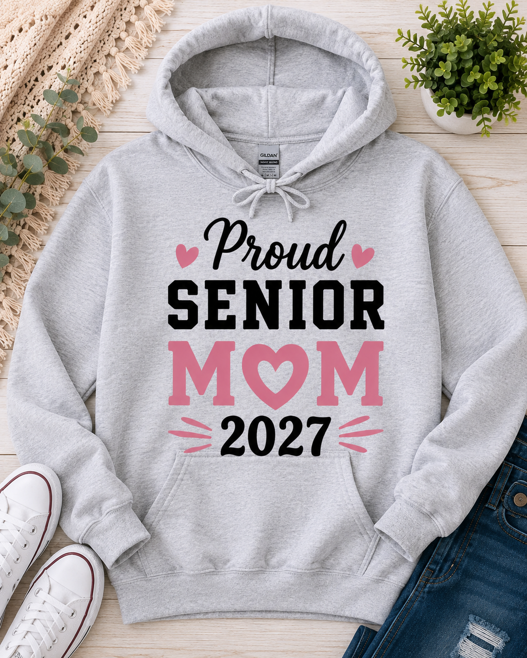 Proud Senior Mom 2027 | T-Shirts, Sweatshirt & Hoodie
