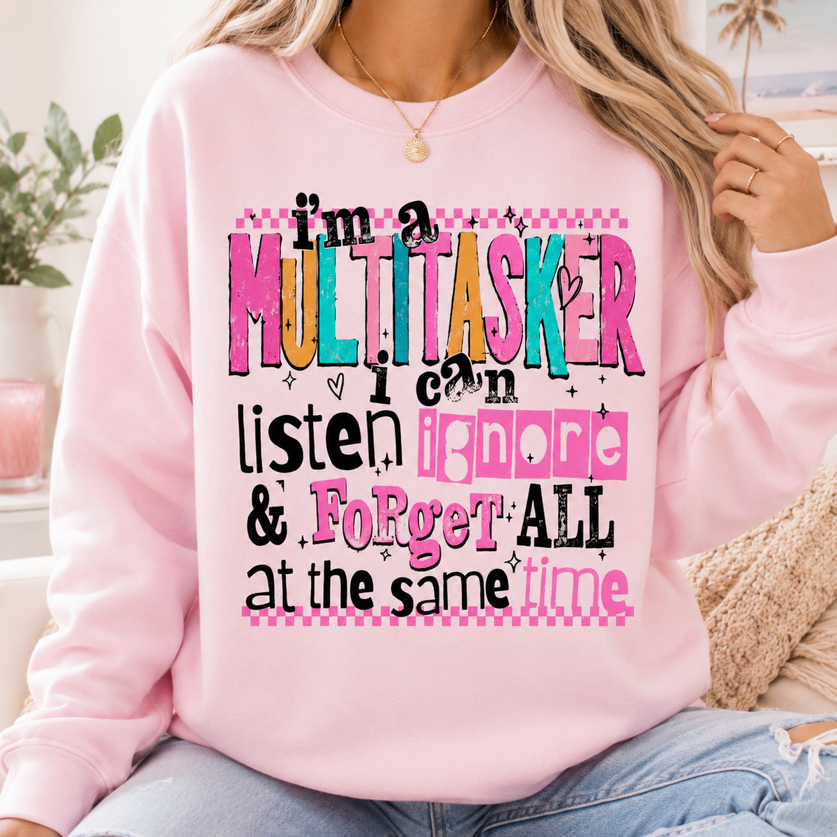 Multitasker | Adult Graphic Shirt, Sweatshirt & Hoodie