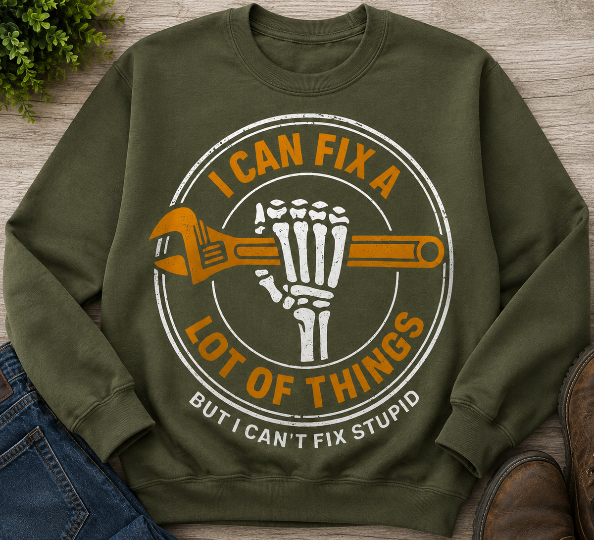 I Can Fix A Lot Of Things… | Adult Graphic Shirt, Sweatshirt & Hoodie