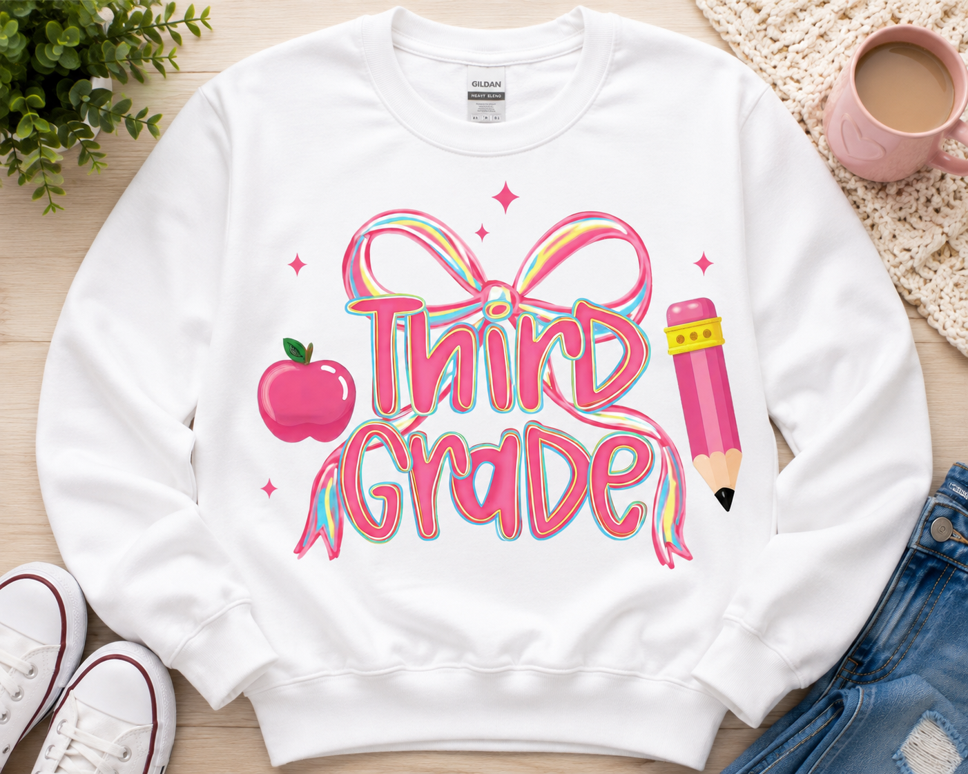 Back To School Third Grade | T-Shirts, Sweatshirt & Hoodie