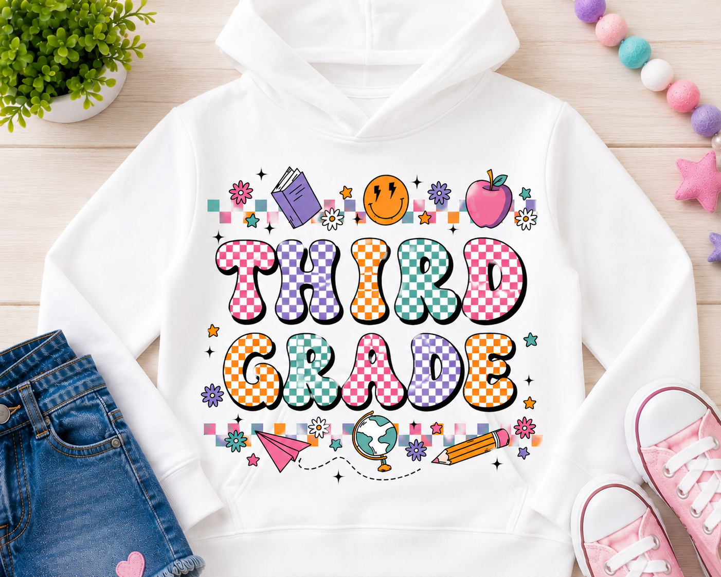 Back To School Third Grade | T-Shirts, Sweatshirt & Hoodie