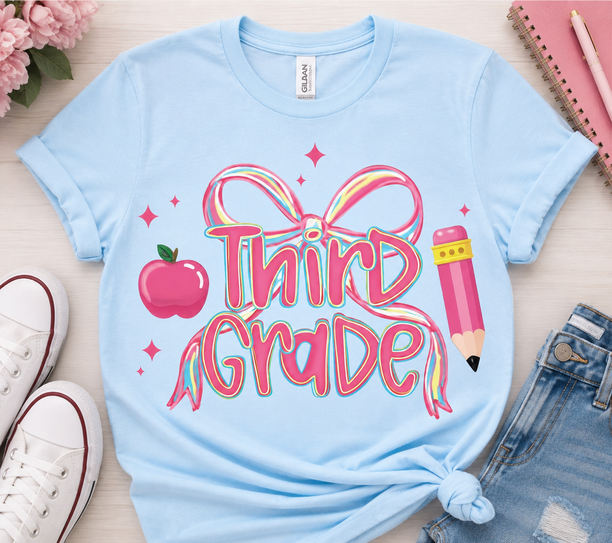 Back To School Third Grade | T-Shirts, Sweatshirt & Hoodie