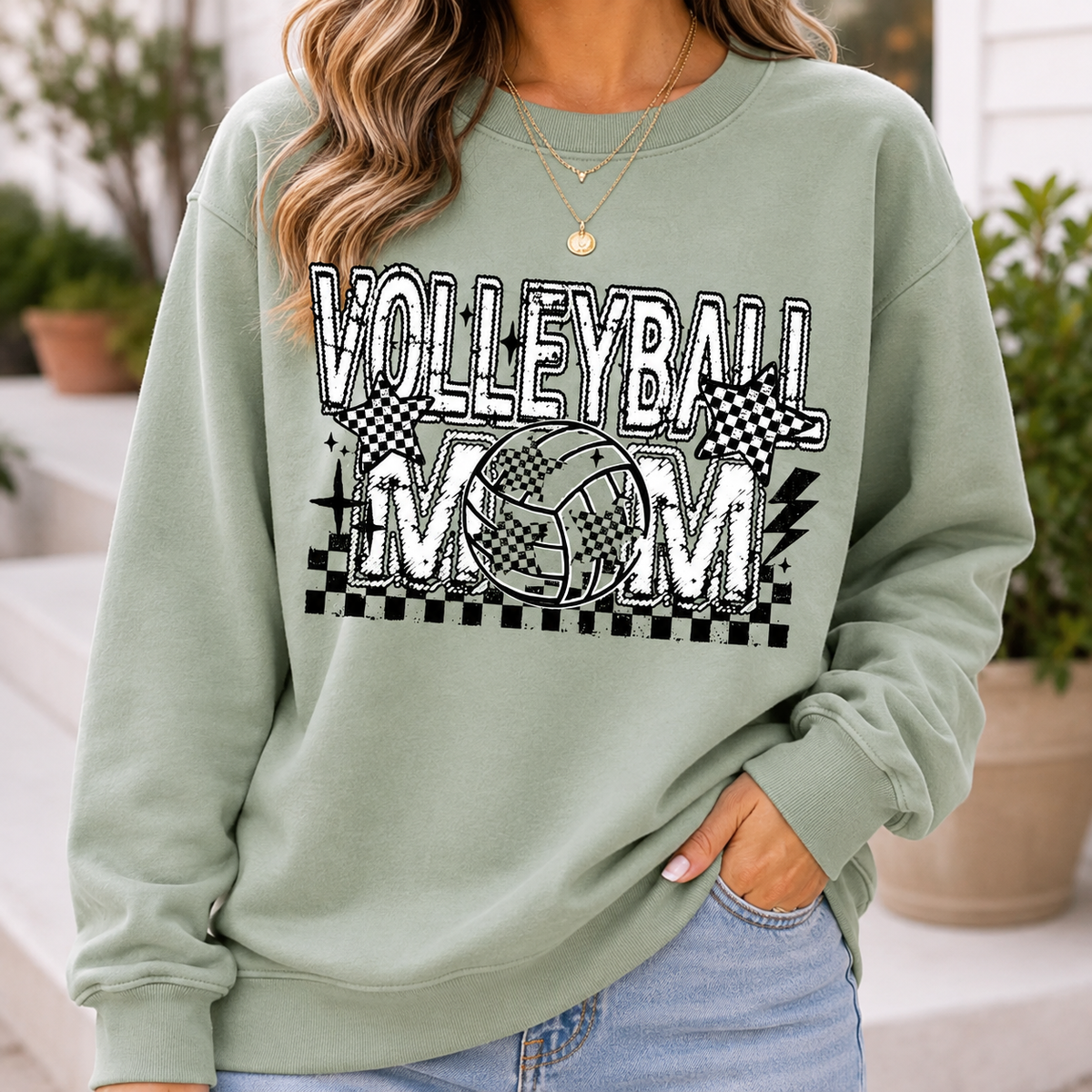 Volleyball Mom | Adult Graphic Shirt, Sweatshirt & Hoodie