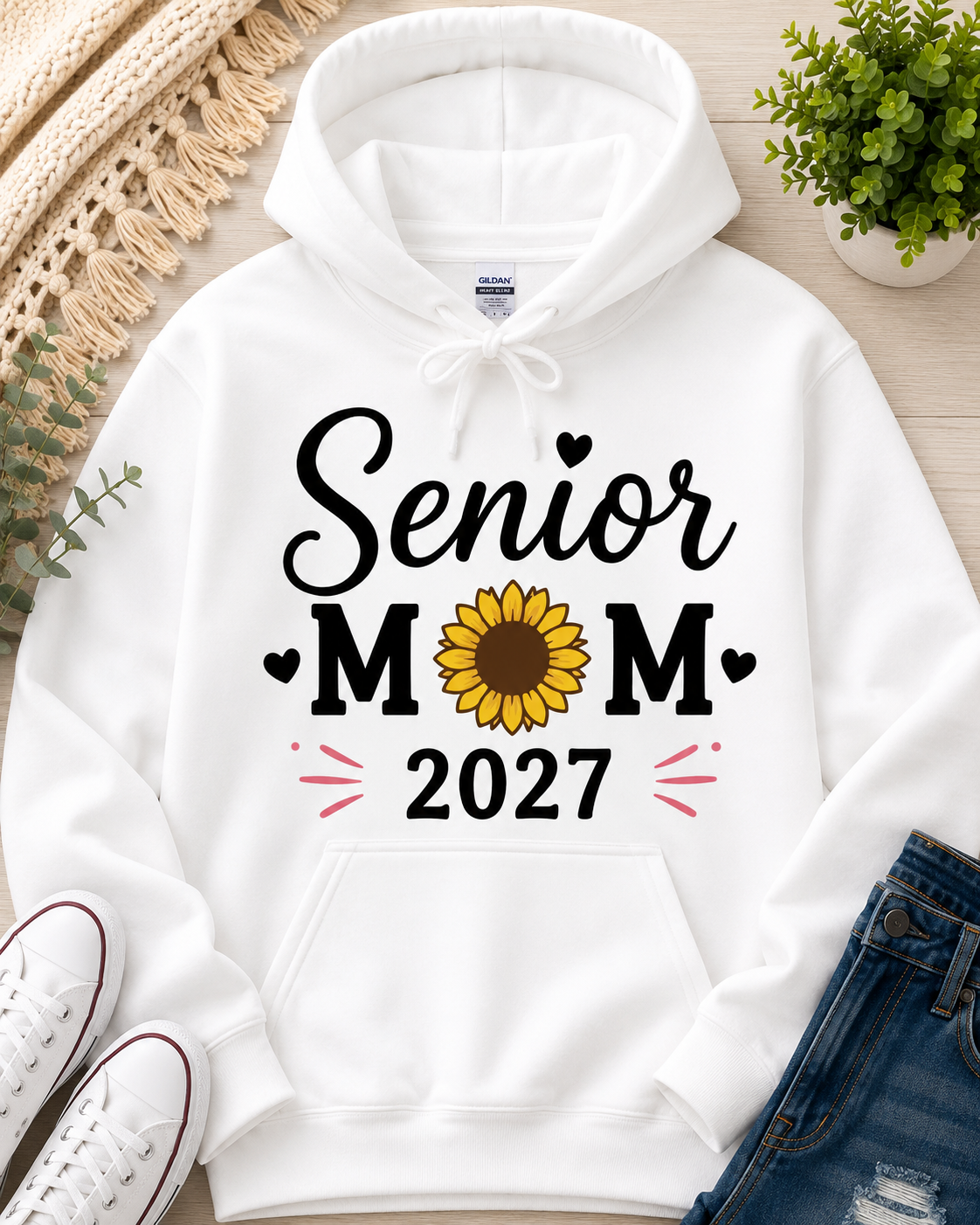 Senior Mom 2027 | T-Shirts, Sweatshirt & Hoodie