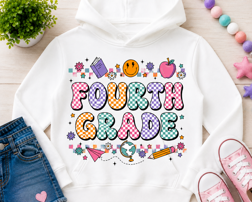 Back To School Fourth Grade | T-Shirts, Sweatshirt & Hoodie