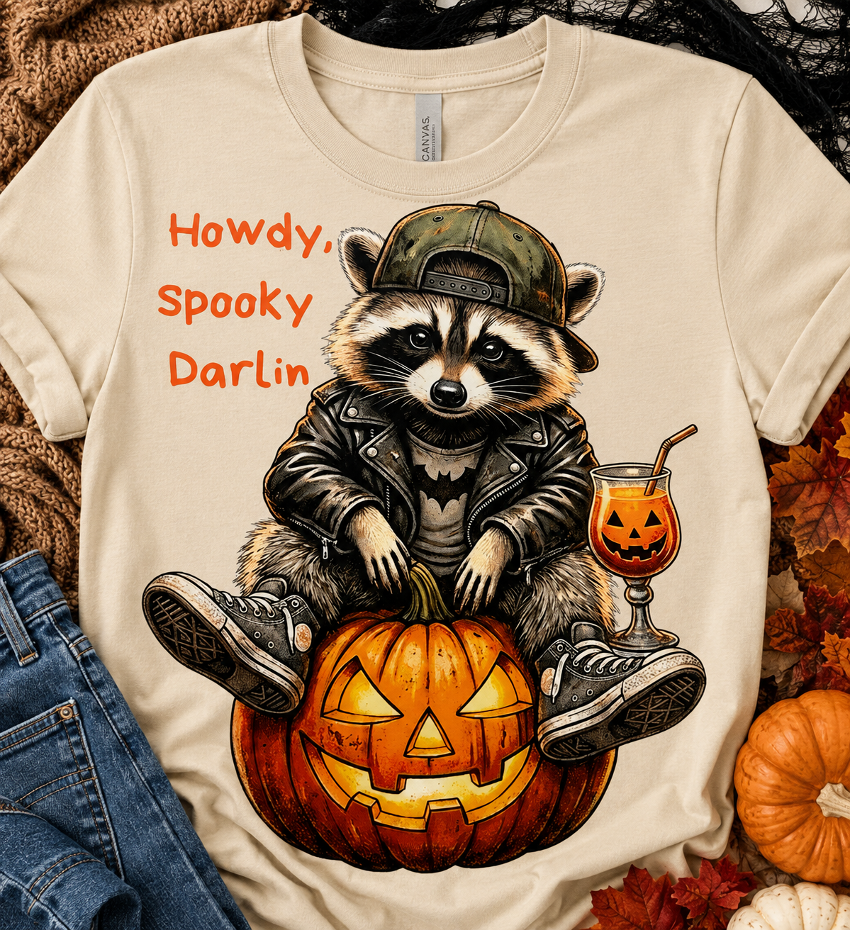 Howdy. Spooky. Darlin | Adult Graphic Shirt, Sweatshirt & Hoodie