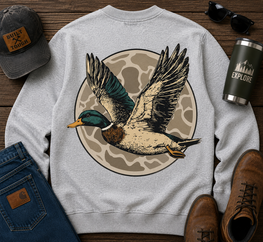 Hunting Duck | Adult Graphic Shirt, Sweatshirt & Hoodie