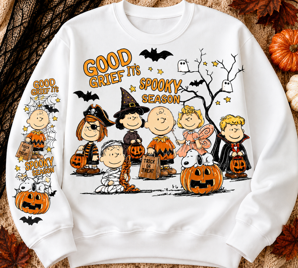 Snoopy Halloween | Adult Graphic Long Sleeve Shirt, Sweatshirt & Hoodie