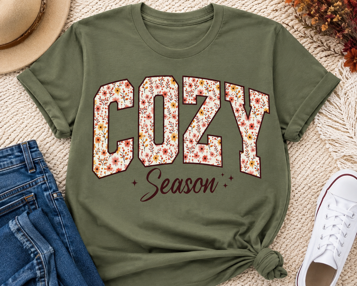 Cozy Season | Adult Graphic Shirt, Sweatshirt & Hoodie