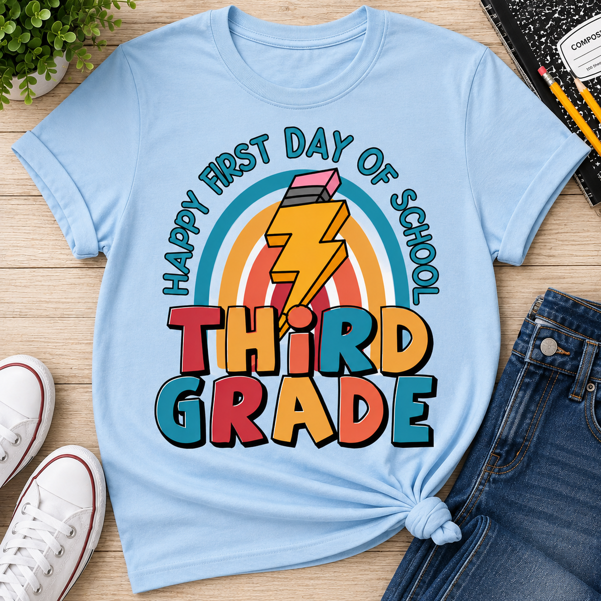 Back To School Third Grade | T-Shirts, Sweatshirt & Hoodie