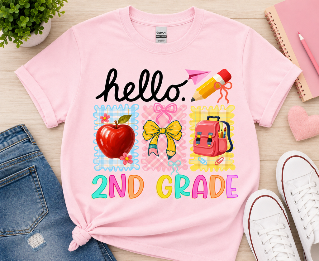 Back To School Second Grade | T-Shirts, Sweatshirt & Hoodie