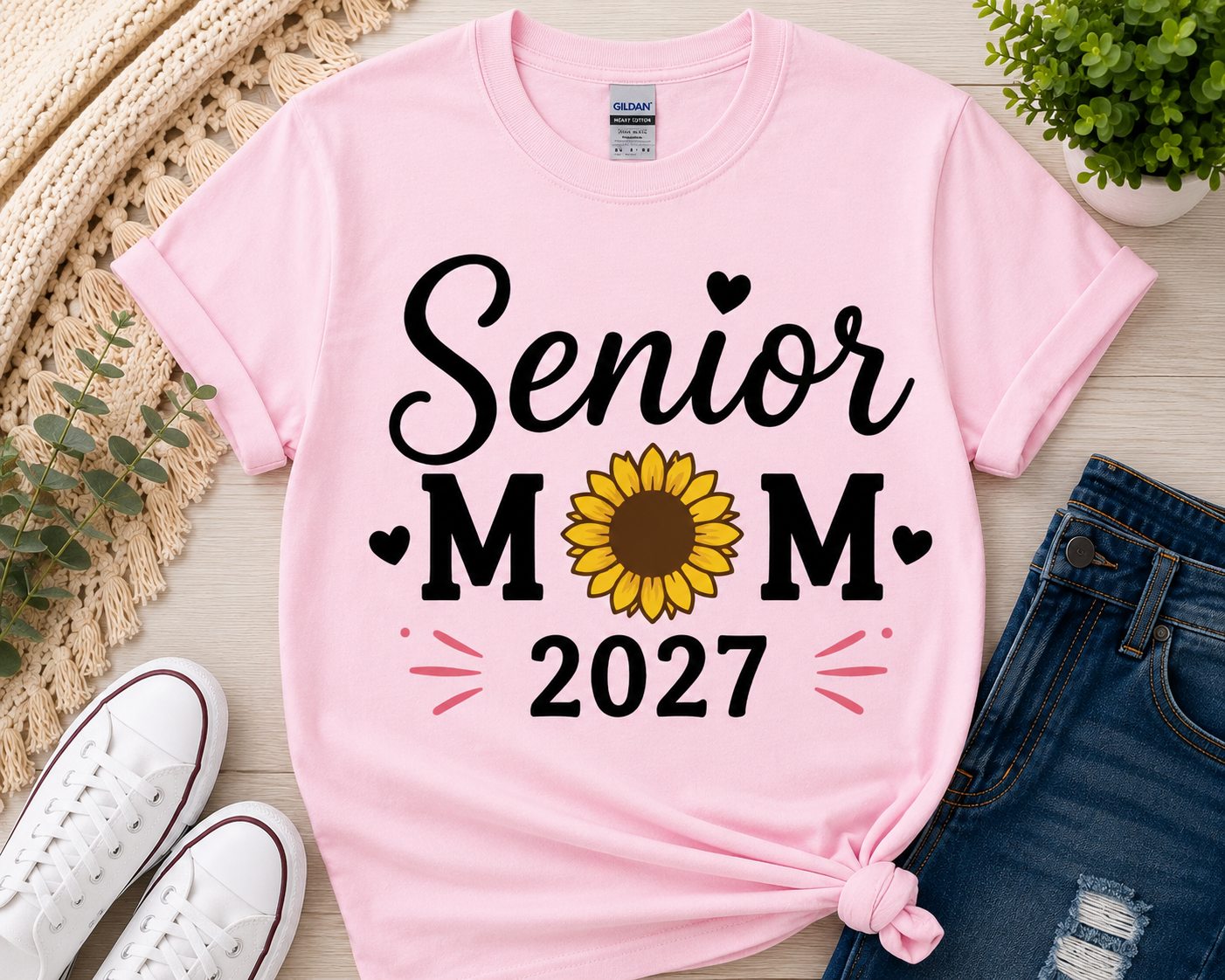 Senior Mom 2027 | T-Shirts, Sweatshirt & Hoodie
