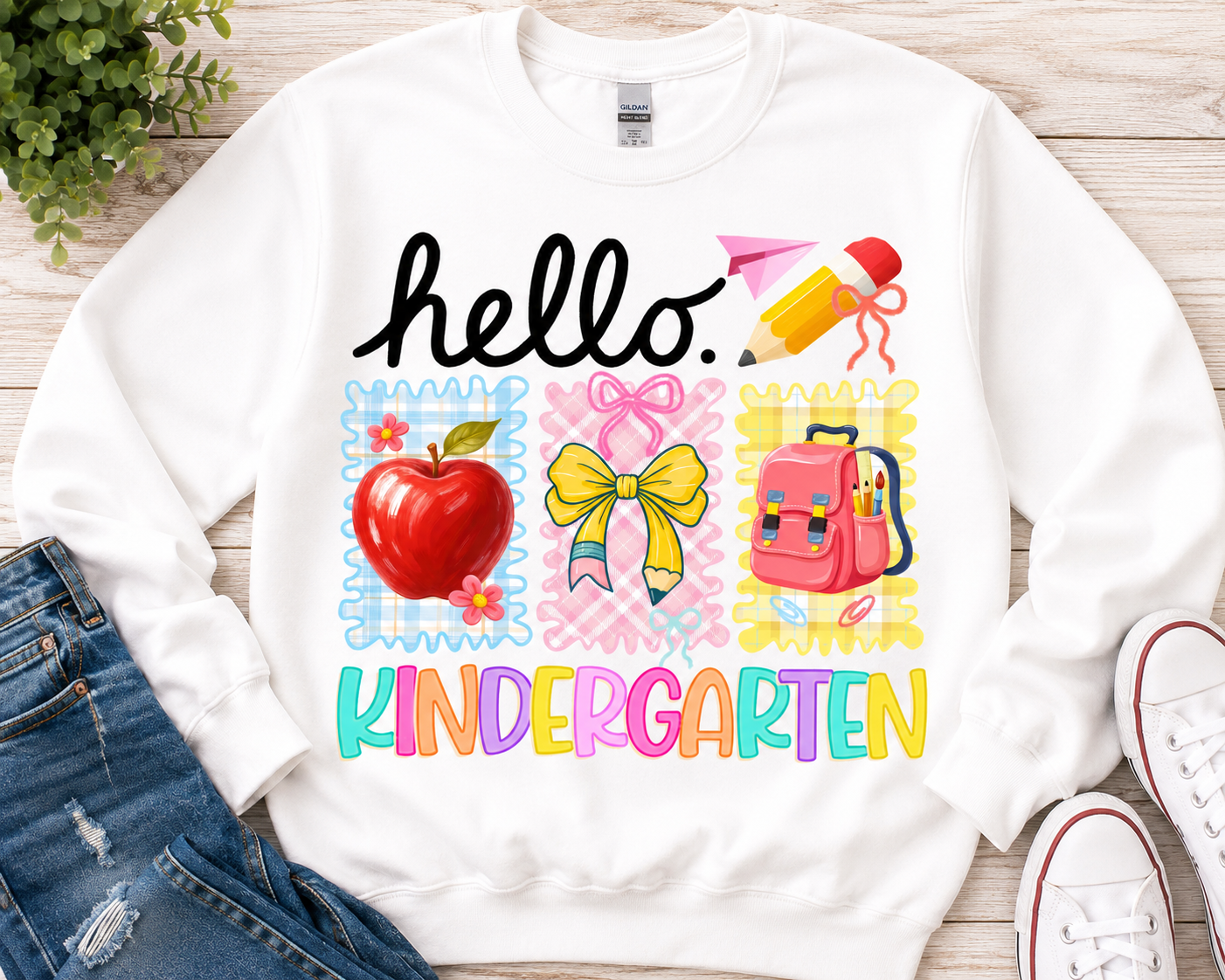 Back To School Kindergarten | T-Shirts, Sweatshirt & Hoodie